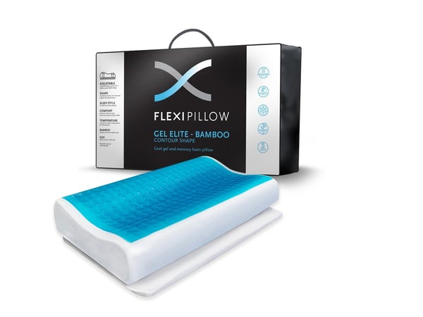 Flexi Pillow - Gel Contour With Bamboo