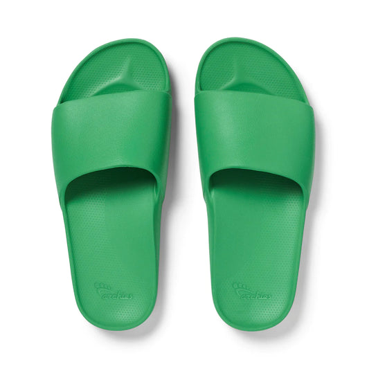 Kelly Green - Arch Support Slides - Limited Edition