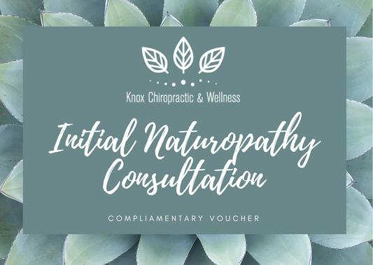 Initial Naturopathy Consultation Voucher