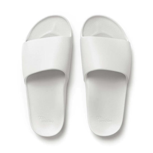 White - Arch Support Slides